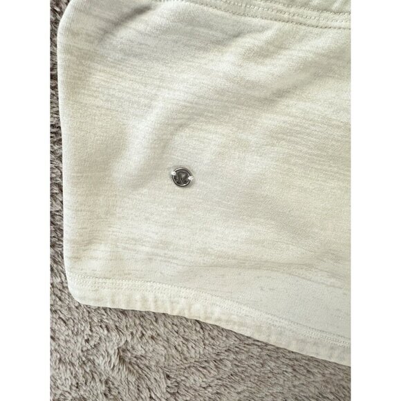 Lululemon Hold Your Om Hoodie Zip Up Jacket Hood Greige Size 6 Heathered - Picture 12 of 15